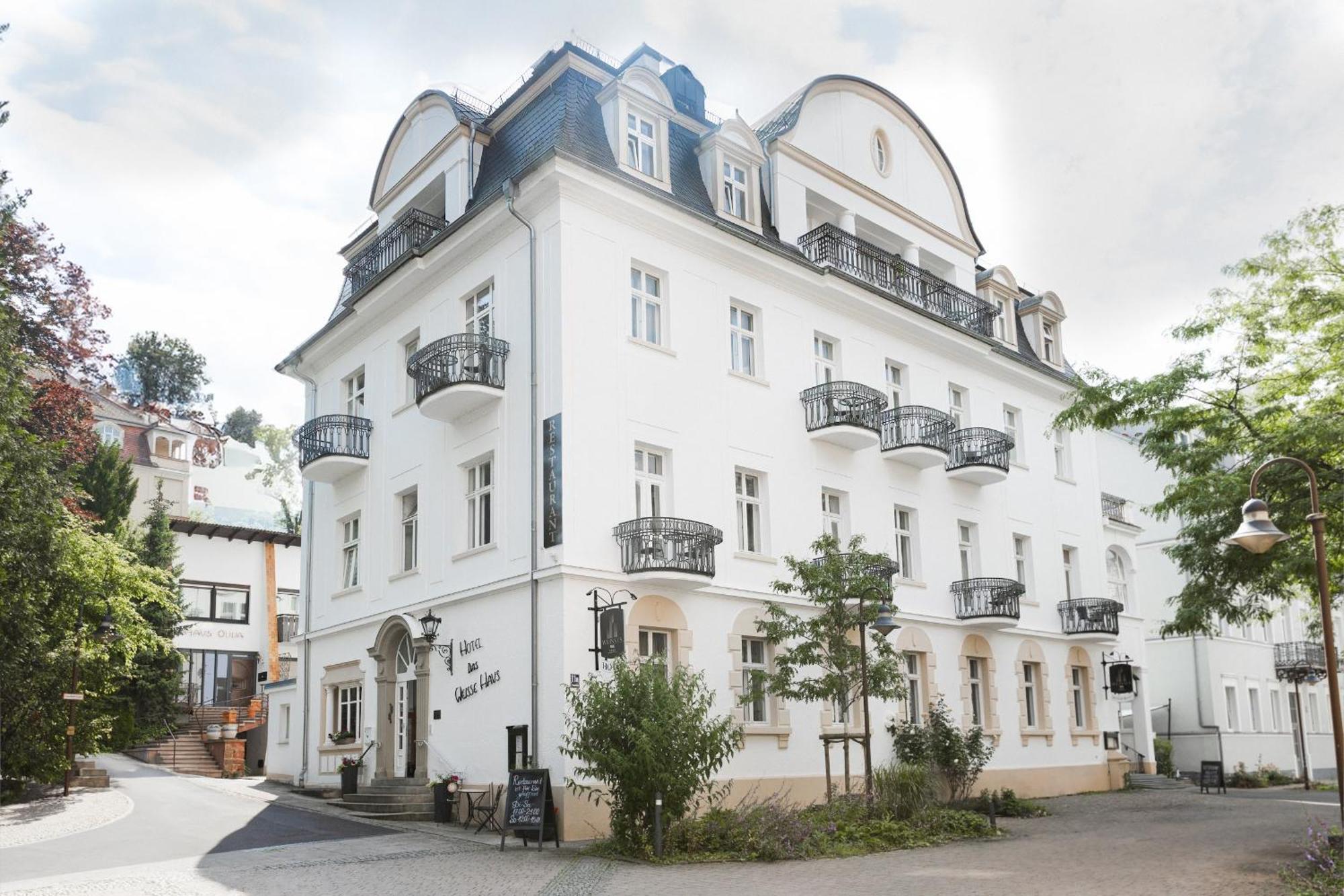 Hotel Weisses Haus Бад-Кіссінген Екстер'єр фото